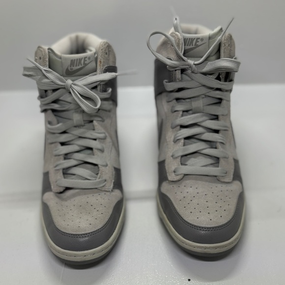 Nike Dunk Sky High Canyon Gray Wedge Sneakers Shoes Women's Size 8.5 - Picture 5 of 8